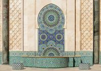 Fonte da Mesquita de Hassan - Casablanca, Marrocos.