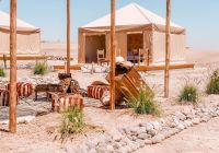 Marrocos agafay deserto inara camp barraca