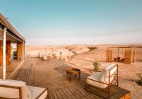 Marrocos agafay deserto inara camp varanda