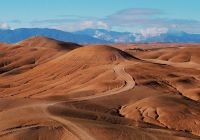 Marrocos agafay deserto montanha
