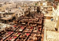 Pacote Marrocos, ponto turístico curtumes, Fez, Marrocos