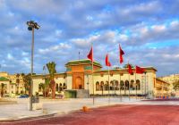 Palácio da Justiça na praça Mohammed V - Casablanca, Marrocos.