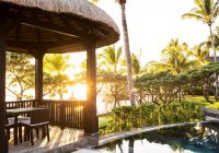 Lux belle mare beachfront villa