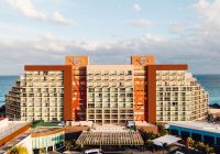 Mexico hard rock hotel cancun exterior drone