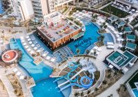 Mexico hard rock hotel los cabos pool drone
