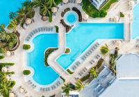Mexico hard rock riviera maya aerial pool