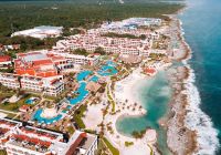 Mexico hard rock riviera maya side drone