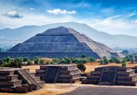 Mexico piramide teotihuacan