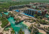 Xcaret mexico vista aerea