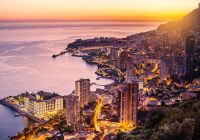 Monaco cidade aerea