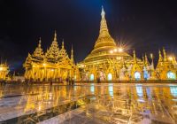 Ponto turístico Myanmar, Pagoda Shwedagon, Yangon