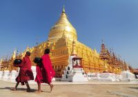 Turismo Myanmar, Templo Shwezigon, Paya, Bagan