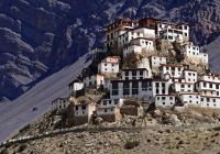Atração turística Monastério Kee, Himalaia, Nepal