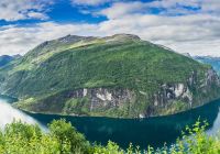 Fiorde Geiranger, Noruega