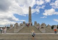 Noruega oslo parque vigeland