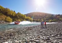 Jetboating em Queenstown, Nova Zelândia