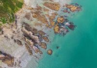 Novazelandia auckland waiheke ilha aerea rochas