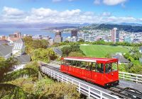 Cable car em Wellington