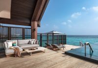 Joali being overwater pool villa