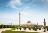 Muscat grande mesquita do sult o qaboos em om 