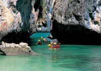 Passeio de caiaque em Krabi