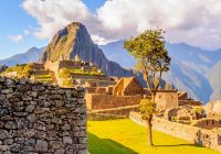 Patrimônio UNESCO antiga cidade Inca, Machu Pichu, Peru