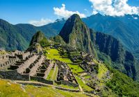 Peru machupicchu montanha