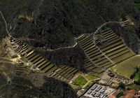 Peru ollantaytambo aerea