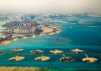 Qatar vista aerea parcial de doha