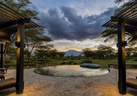 Quenia angama amboseli parque nacional piscina