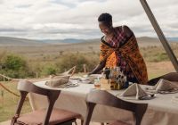 Quenia porini ol kinyei safari cottages refeicao