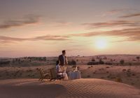 Ritz Carlton Al Wadi, experiência jantar no deserto