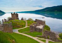 Escocia inverness lago ness castelo