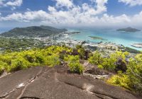 Ponto turístico Monte Copolia, Mahé, Ilhas Seychelles