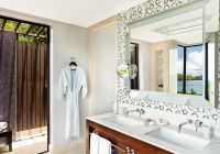 Raffles seychelles ocean view pool villa banheiro