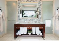 Raffles seychelles panoramic pool villa banheiro