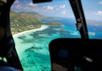 Raffles seychelles sobrevoo