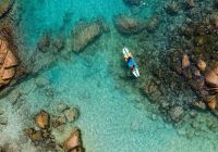 Raffles seychelles stand up paddle