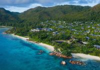 Raffles seychelles vista aerea hotel