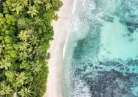 Vista aérea de Anse Takamaka