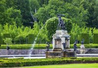 Fonte do Palácio Drottningholm - Estocolmo, Suécia.