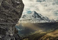 Grindelwald cliff walk vista