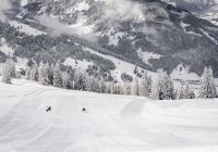 Gstaad paissagem neve