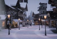 Gstaad ruas inverno