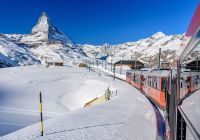 Schweizerhof trem para zermatt