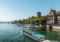 Switzerland tourism andre meier zuerich limmatschiff