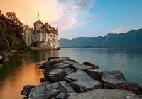 Switzerland tourism castelo de chillon jangeerk