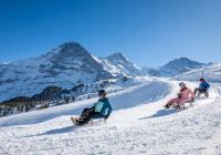 Treno na neve jungfrau