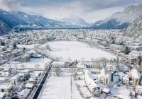 Vista aerea interlaken neve