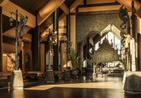 Tailandia anantara goldentriagleelephantcamp lobby